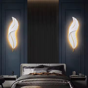 Kinkiet LED Pena 65 cm, zimne/ciepłe/neutralne światło, złoto-biały