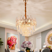 Żyrandol kryształowy ALHAMBRA Petito 3x E14, średnica 30cm, błyszczące złoto, regulowana wysokość