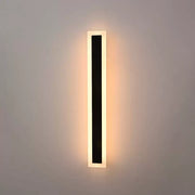 Kinkiet zewnętrzny LED Mack, długość 60 cm, 8 W, IP65, metalowy, liniowy, czarny