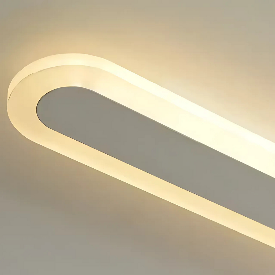 Zewnętrzna lampa ścienna LED SUHA, długość 60 cm, 8 W, IP65, metalowa, liniowa, biała