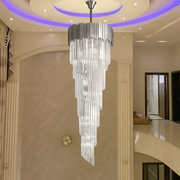 Żyrandol kryształowy BLOIS Ascendere E14, średnica 60 cm, srebrny, regulowana wysokość
