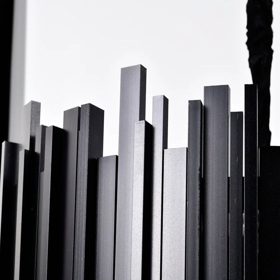 BLOIS Żyrandol kryształowy 10x E27 Czarne złoto