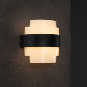 Kinkiet LED MONT BLANC, 12W, ciepłe światło, czarny