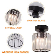 Żyrandol Gruziński 1x E27 Czarny