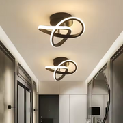 Żyrandol LED VERTEX Infinitum 26W, zimne/ciepłe/neutralne światło, czarny