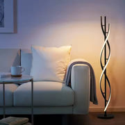 Lampa LED Upsilon, 48W, 3000K/4000K/6000K, metal i akryl, czarna