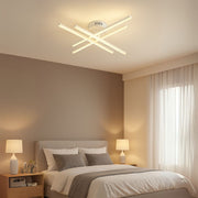 Żyrandol LED GIO z pilotem, 43 W, 4 elementy, światło zimne/ciepłe/neutralne, ściemnialny, biały