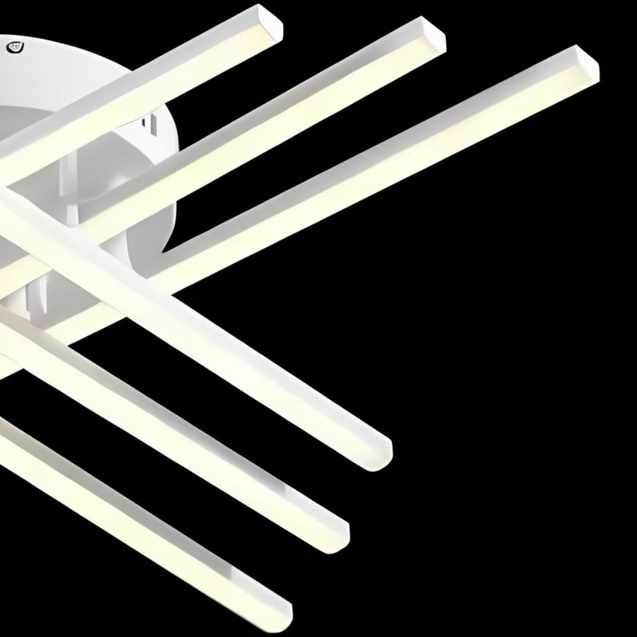 Żyrandol LED GIO, 82W, światło zimne/ciepłe/neutralne, biały