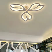 Żyrandol LED LILY 44W z pilotem, 3 elementy, światło zimne/ciepłe/neutralne, ściemnialny, biały