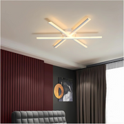 Żyrandol LED z pilotem ZOE, 40 W, światło zimne/ciepłe/neutralne, ściemnialny, biały