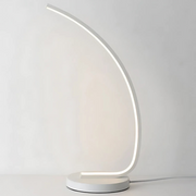 Lampa podłogowa LED Nemesis, 10 W, zimne/ciepłe/neutralne światło, metal i akryl, kolor biały