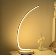 Lampa podłogowa LED Nemesis, 10 W, zimne/ciepłe/neutralne światło, metal i akryl, kolor biały