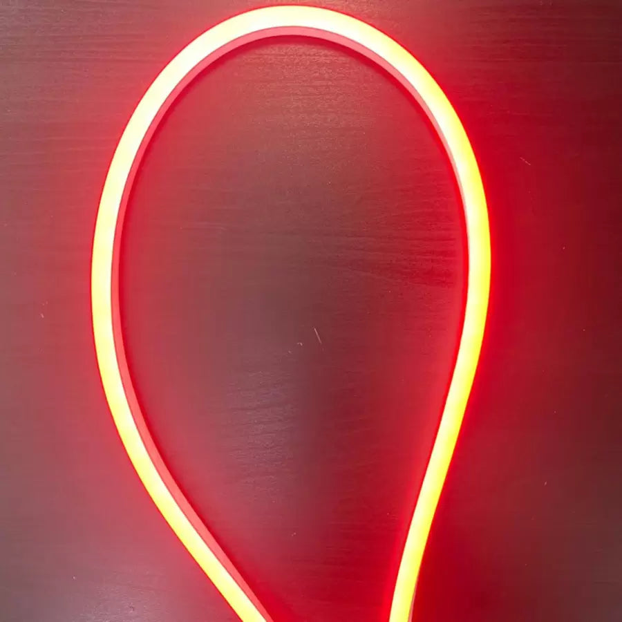 Neon Flex Pomarańczowy SMD2835 220V 9x15mm IP65