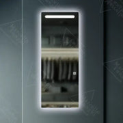 Prostokątne lustro LED, 60x150cm, Marcello Touch Dressing Couture