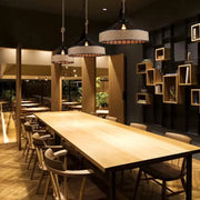 Żyrandol Anthony, 1 żarówka E27, czarny