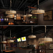 Żyrandol Anthony, 1 żarówka E27, czarny