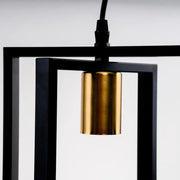 Wisiorek Archer 4x E27 Czarny