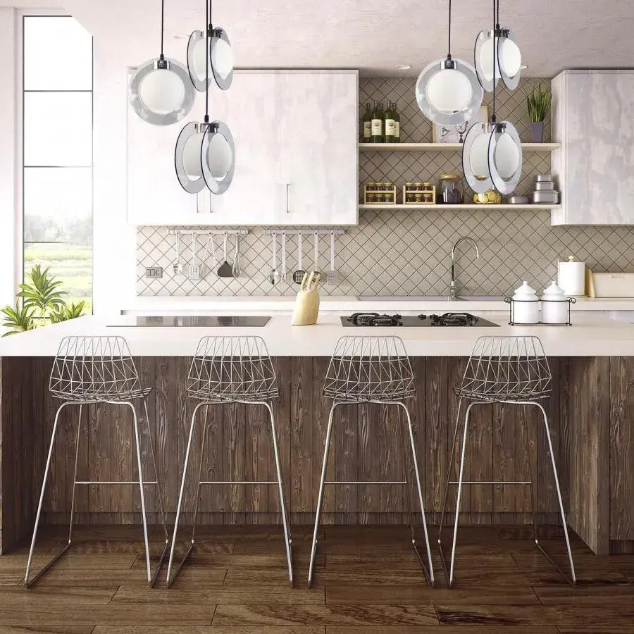 Luna Pendant, 3*E27, Czarny, Metal, 8932/3