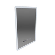 Prostokątne lustro LED 50x70cm Zampa Motion Blowlow Marcello System defracji zegara i delikatny termometr