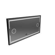 Prostokątny lusterko LED 120x80cm Motion Blowl Monsor Marcello Dismanc