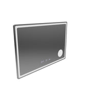 LUDA LED prostokątna 90x60cm Bellezza Riflesso Puro Motionglow Marcello DismanT -Clock System rozprzestrzeniania zegara