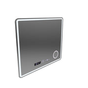 LUD LED prostokątny 90x75cm Eco Riflesso Puro Motionglow Marcello Dismanting Clock & Wolf Thermometr