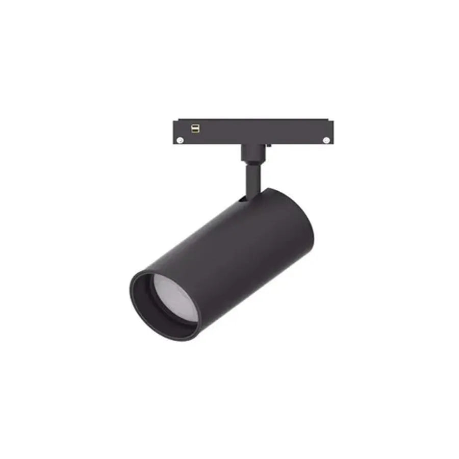 Magnetyczny reflektor LED, obrotowy, 12 W, światło neutralne, czarny