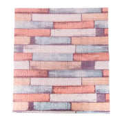 Zestaw 10x 3D samoprzylepnej tapety Wielokolorowe cegły z miękkiej pianki, 77cm x 70cm x 6mm