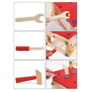 Zestaw zabawek Little Craftsman Chair, 48 elementów, drewno