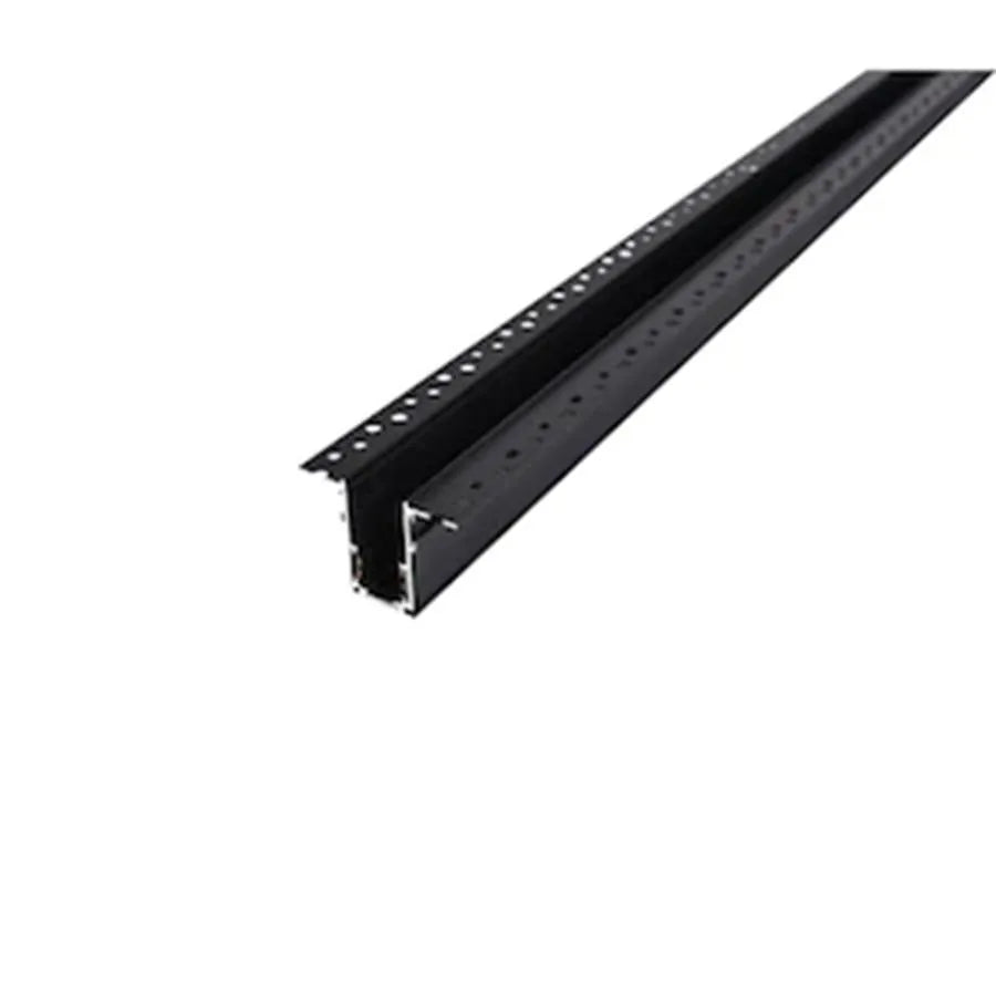 Magnetyczna szyna wpuszczana do projektorów, 2m, czarna