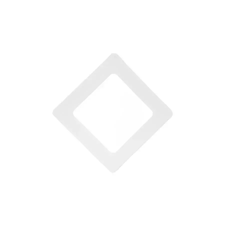 Reflektor LED, 6W, 6400K, metalowy, biały