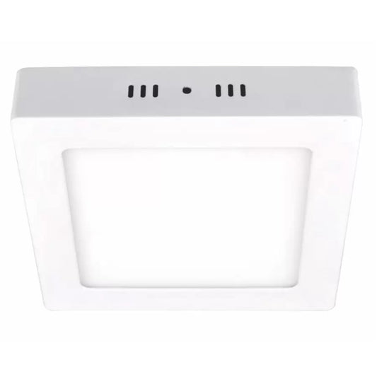 Kwadratowy reflektor LED, montowany na powierzchni, 24 W=200 W, 6400 K, zimne światło