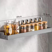 Uchwyt na akcesoria 49cm Aluminium Ciemnoszary