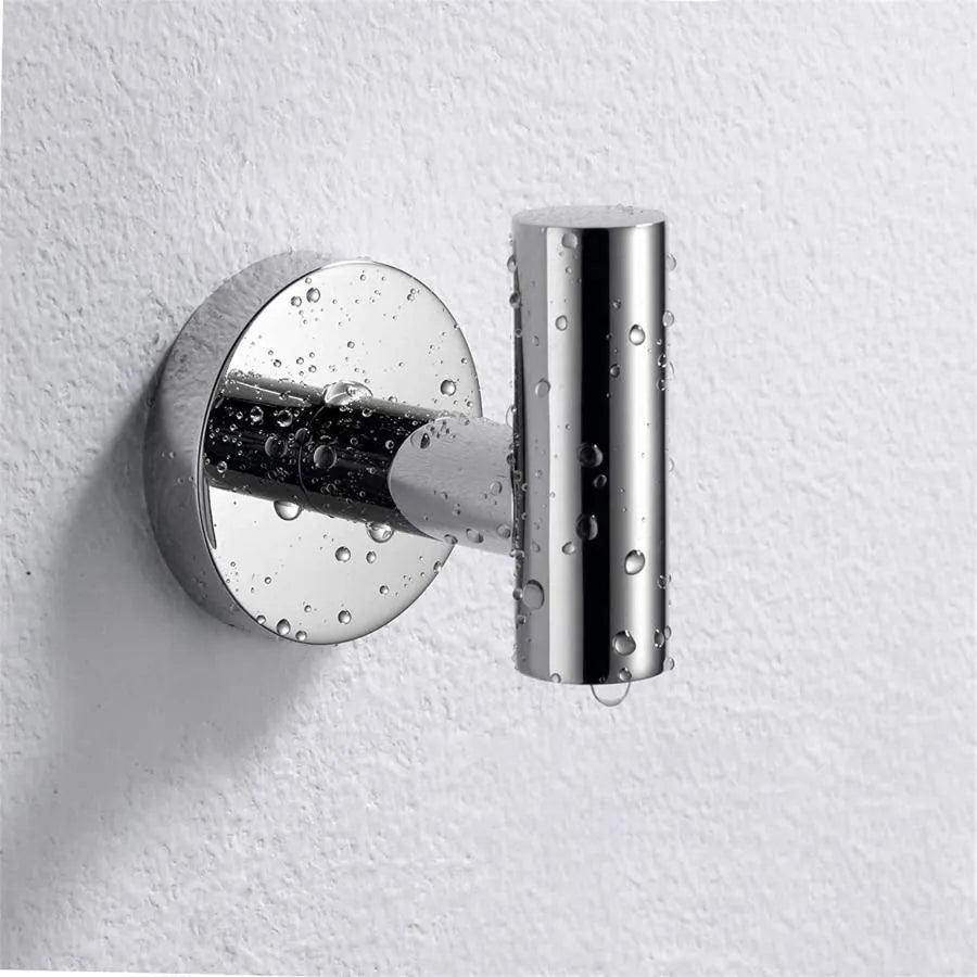 Srebrny uchwyt na ręczniki GJ640