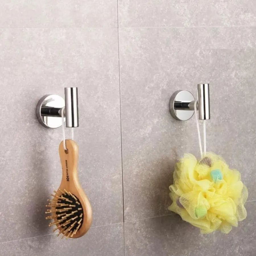 Srebrny uchwyt na ręczniki GJ640