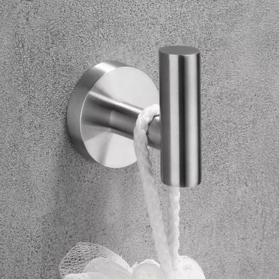 Srebrny uchwyt na ręczniki GJ637