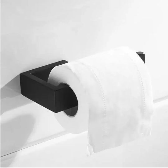 Uchwyt na papier toaletowy czarny GJ644 Uchwyt na papier toaletowy Domyślny tytuł Alessandro Design