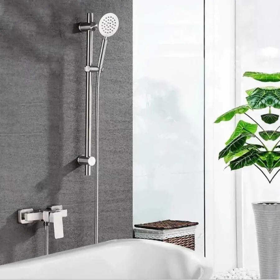 Uchwyt na słuchawkę prysznicową, stal nierdzewna SUS304, wykończenie satynowe, PJ009