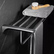 Szary uchwyt na ręczniki GJ613