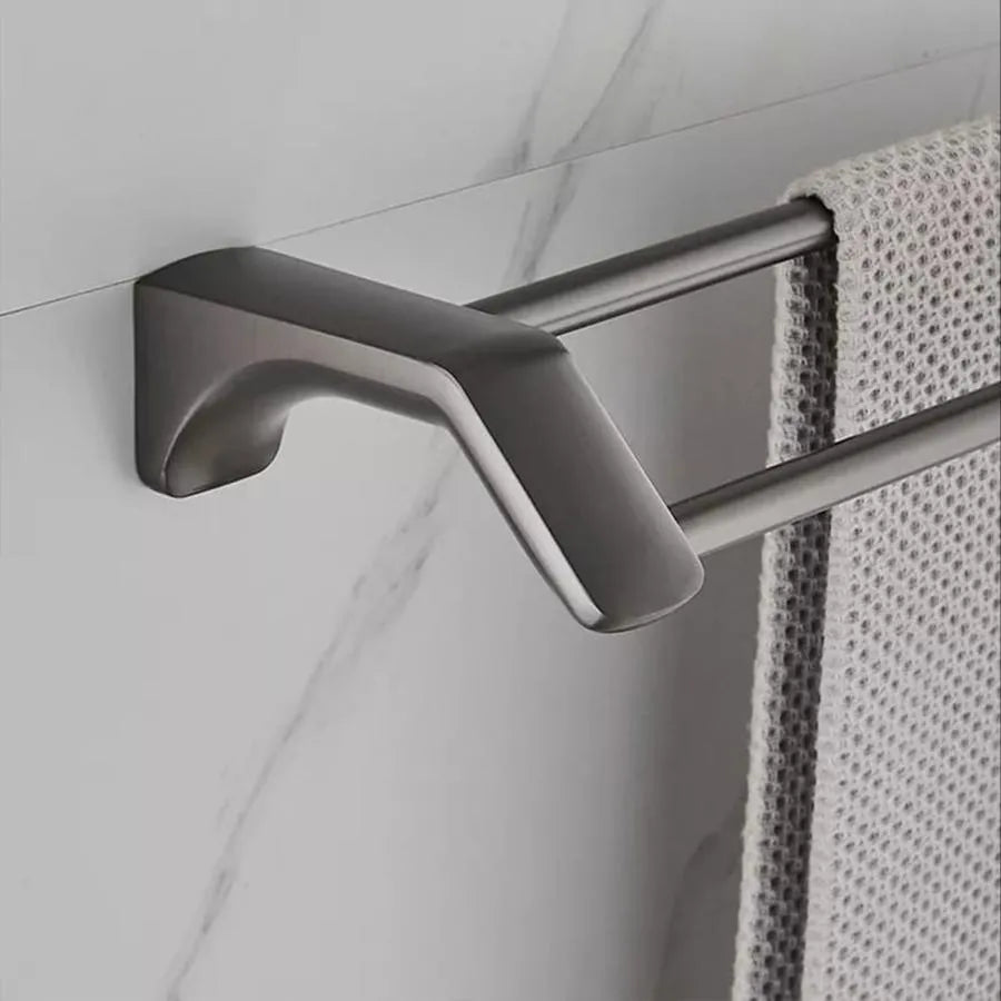 Szary uchwyt na ręczniki GJ614