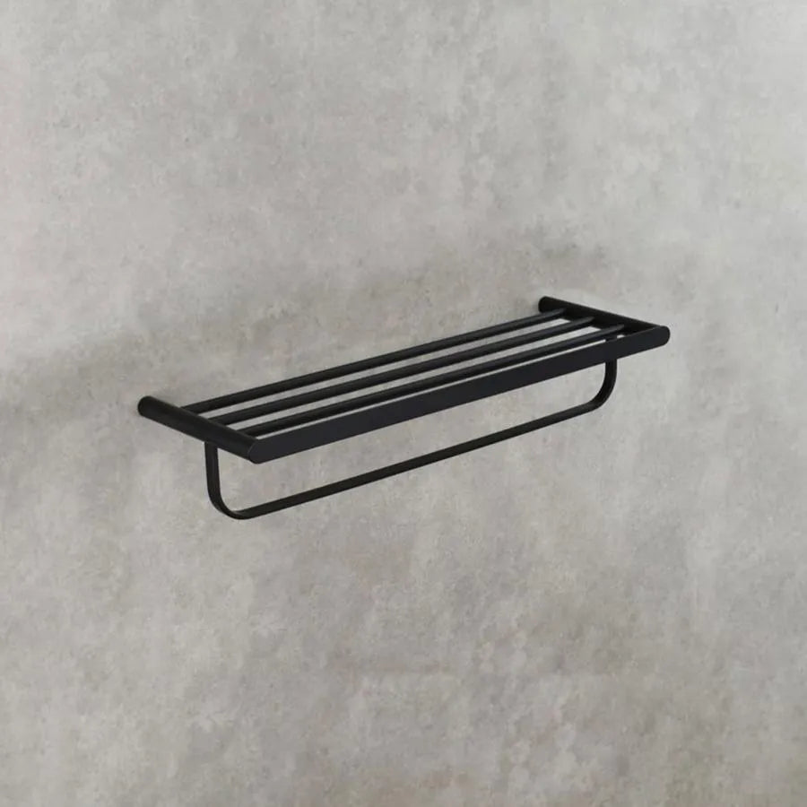 Czarny uchwyt na ręczniki GJ605