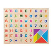 Wielofunkcyjna tablica szkolna do malowania, 12 kolorowych kred, drewno i plastik