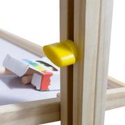 Wielofunkcyjna tablica szkolna do malowania, 12 kolorowych kred, drewno i plastik