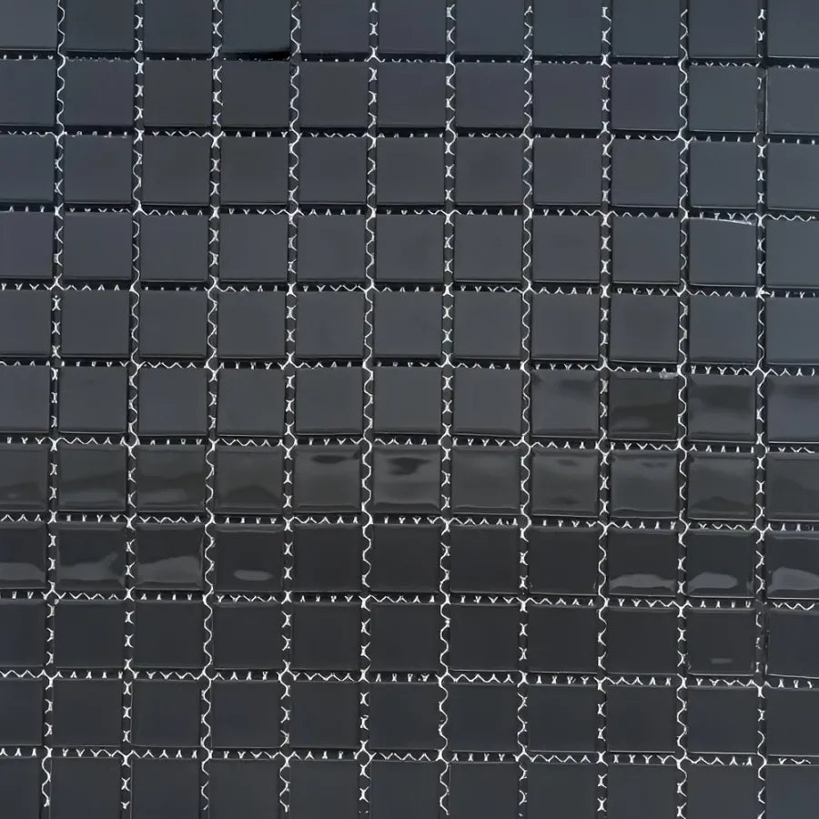 Tapeta samoprzylepna 3D, 30 cm*30 cm*0,3 cm, Szkło, Czarny