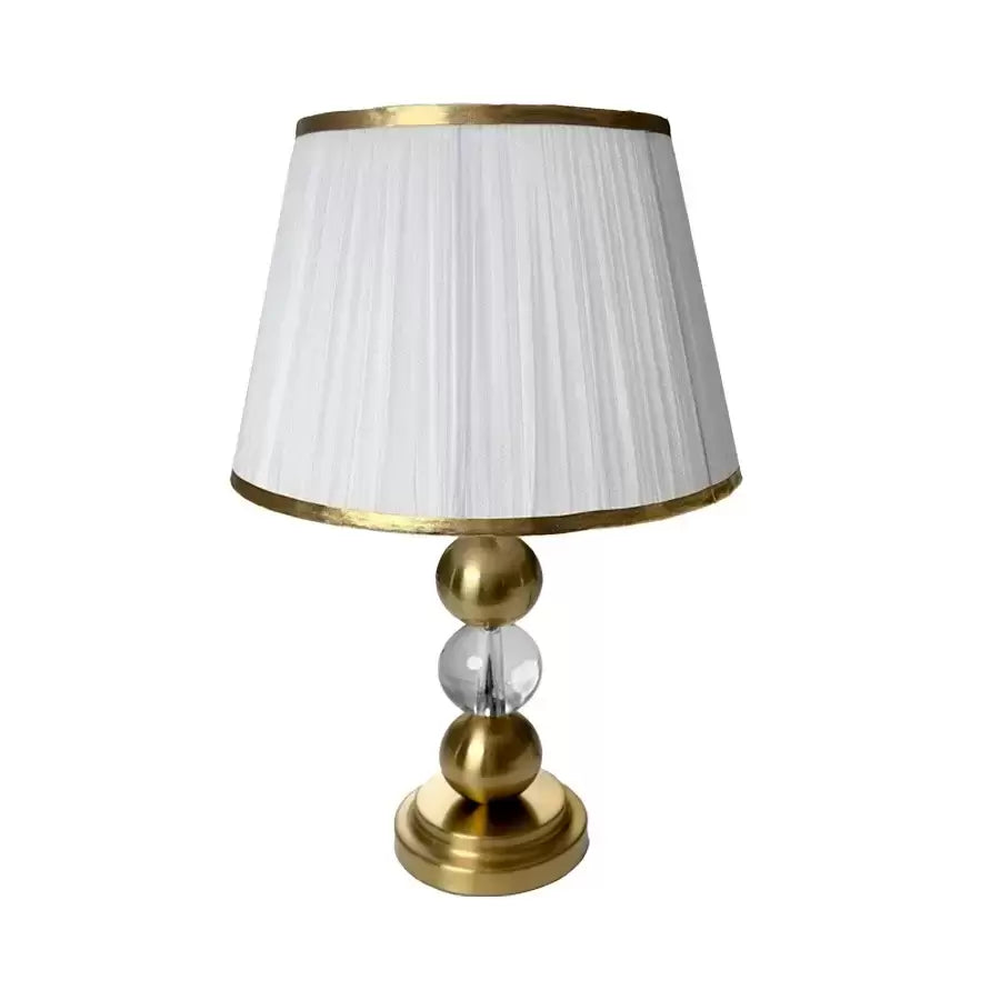 Lampa Eliel 1x E27 Białe Złoto