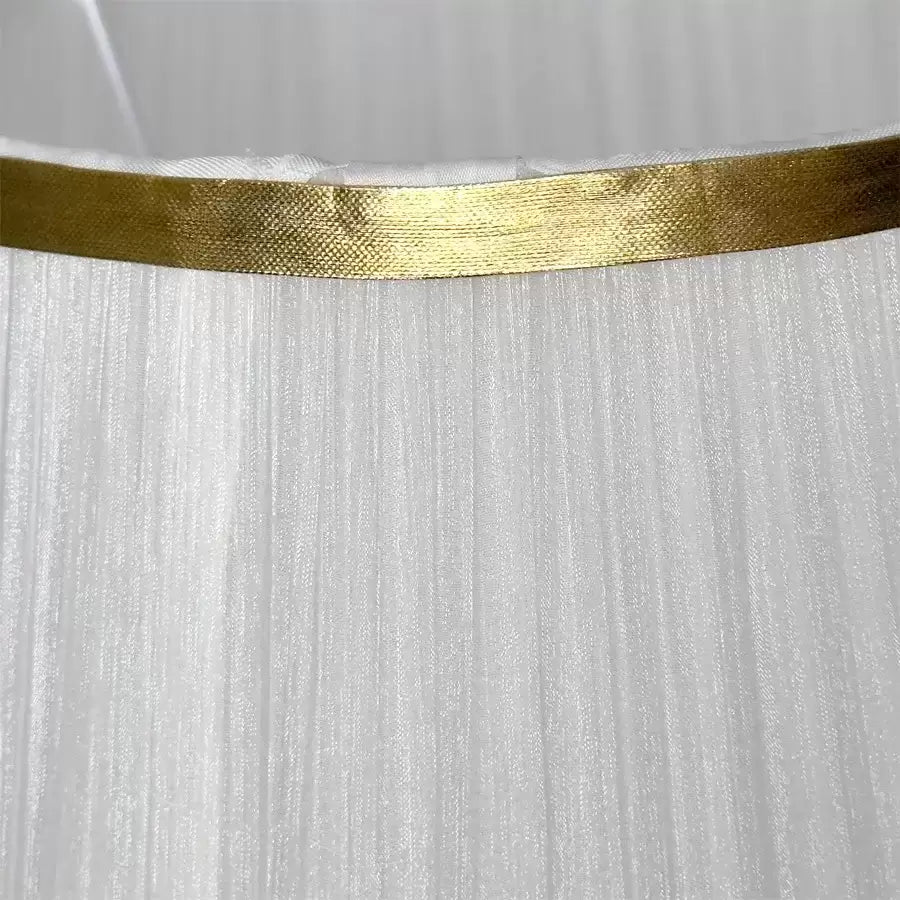 Lampa Eliel 1x E27 Białe Złoto