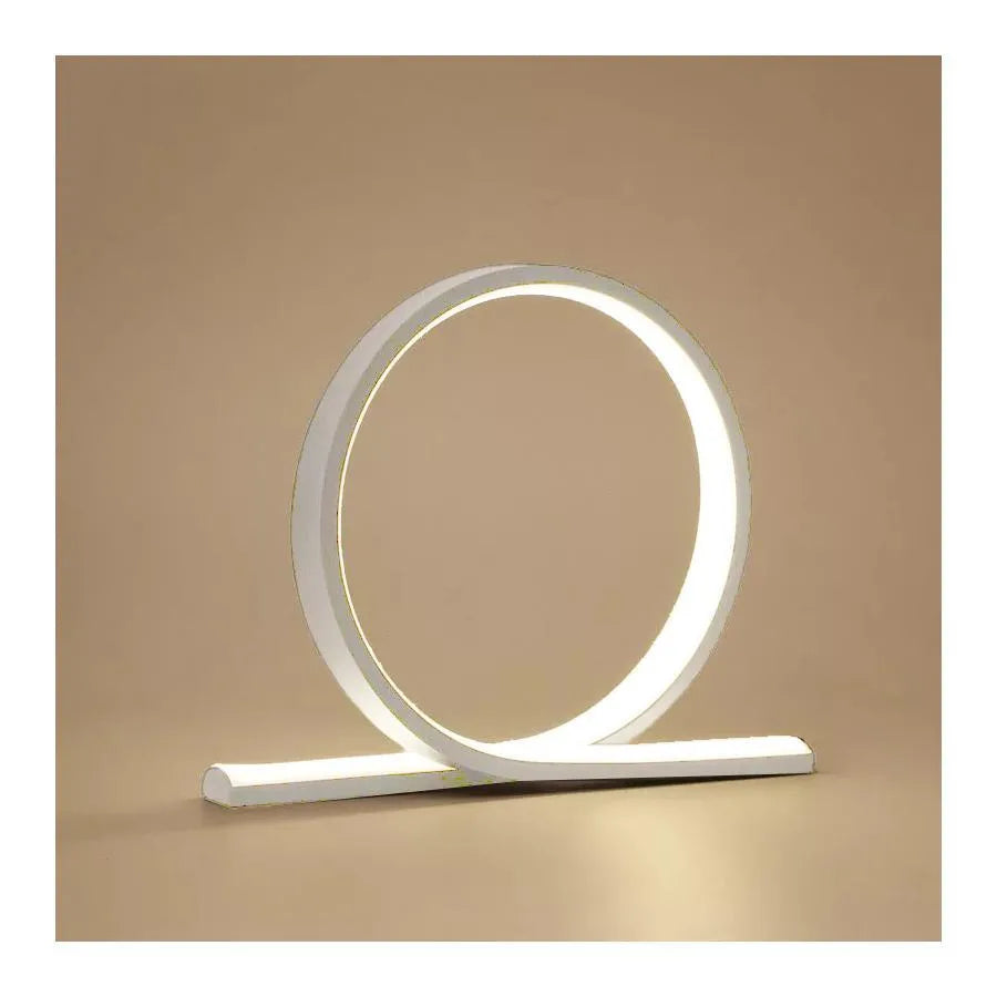 Lampa stołowa LED Betria, 40 W, Zimne/Ciepłe/Neutralne światło, Metal i akryl, Biały