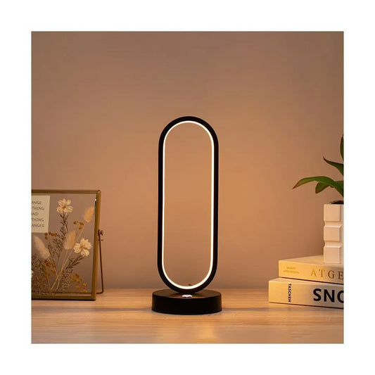 Lampa podłogowa LED Creatoris, 30 W, zimne/ciepłe/neutralne światło, metal i akryl, czarny