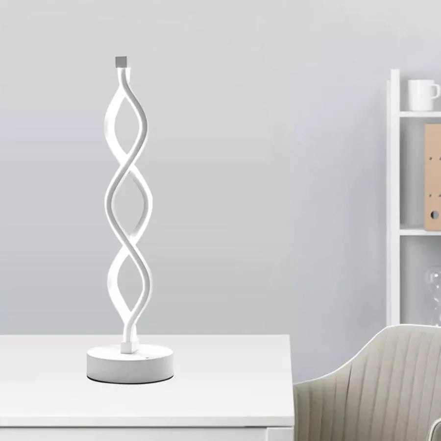 Lampa podłogowa Genom LED, 36 W, zimne/ciepłe/neutralne światło, plastik i metal, biały