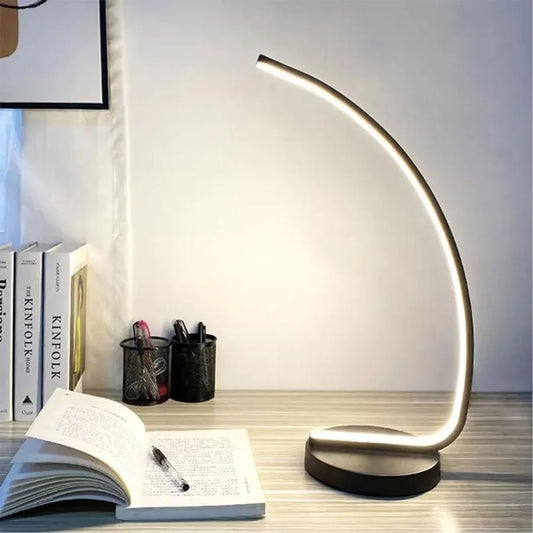 Lampa podłogowa LED Nemesis, 10 W, zimne/ciepłe/neutralne światło, metal i akryl, kolor czarny